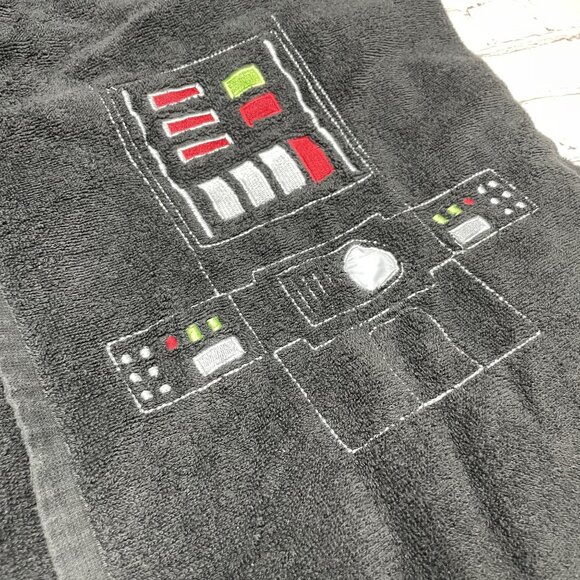 Kids OS Superhero / Darth Vader Hooded Towel Bundle Star Wars Beach Pool Bath - Picture 7 of 12